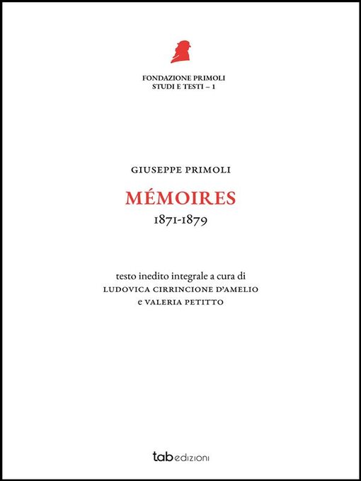 Title details for Mémoires 1871-1879 by Giuseppe Primoli - Available